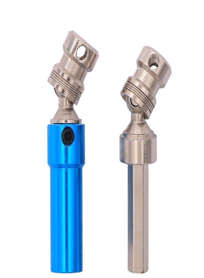 Treehobby 2PCS Treehobby Aluminum Alloy Universal Rear Drive Shaft Upgrade Accessories Compatible with Wltoys 12428 Fly fy-03 1/12 RC Car Desert Falcon CVD Universal Joint - Image 3